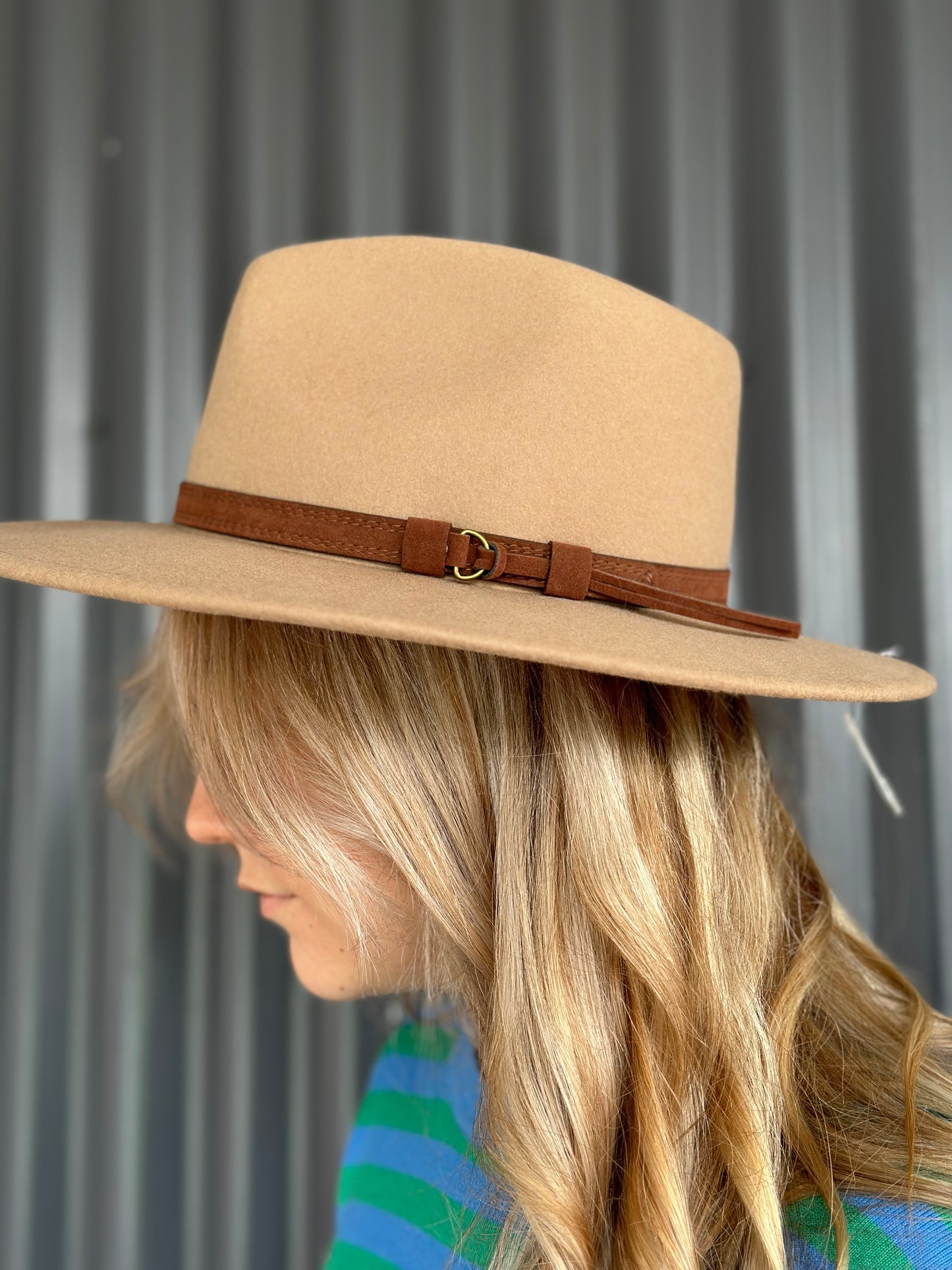 Wool felt hat- Rhiannon