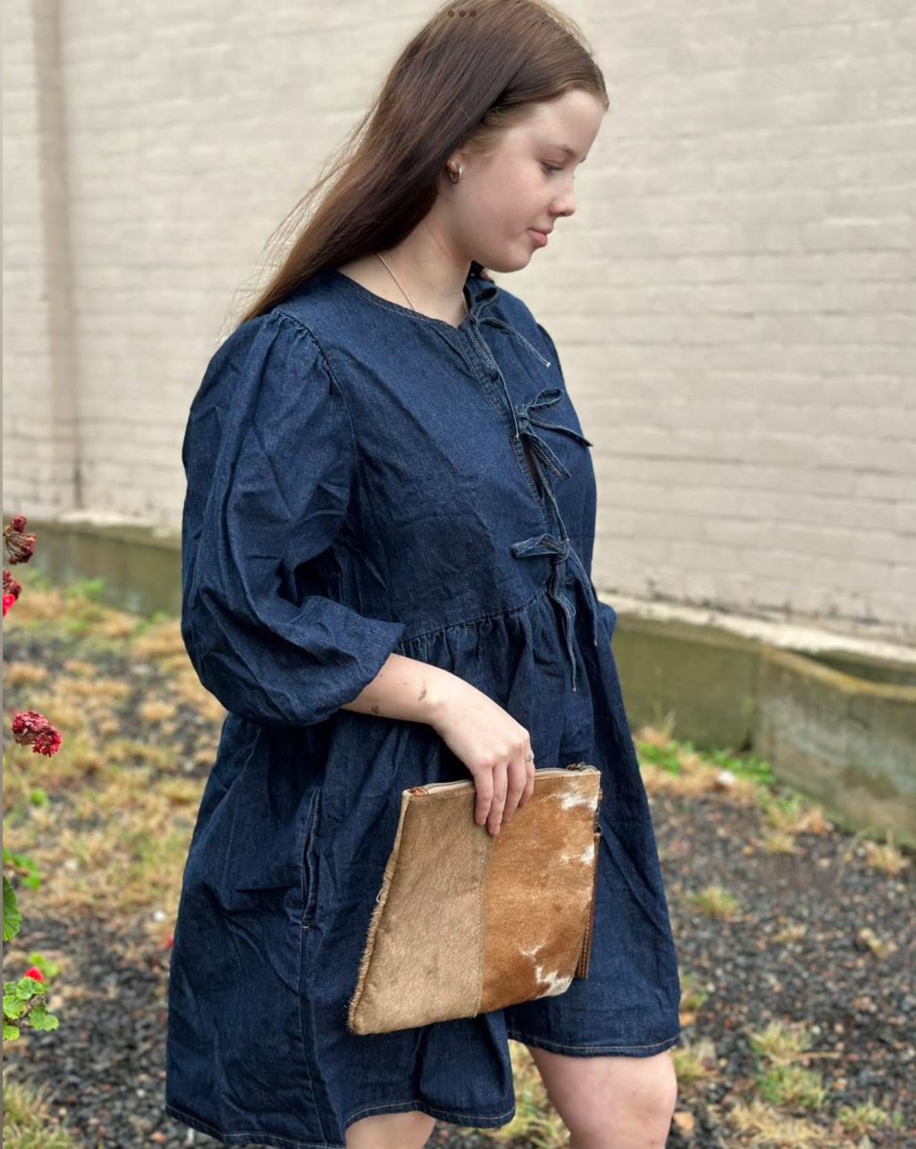 Lena denim dress