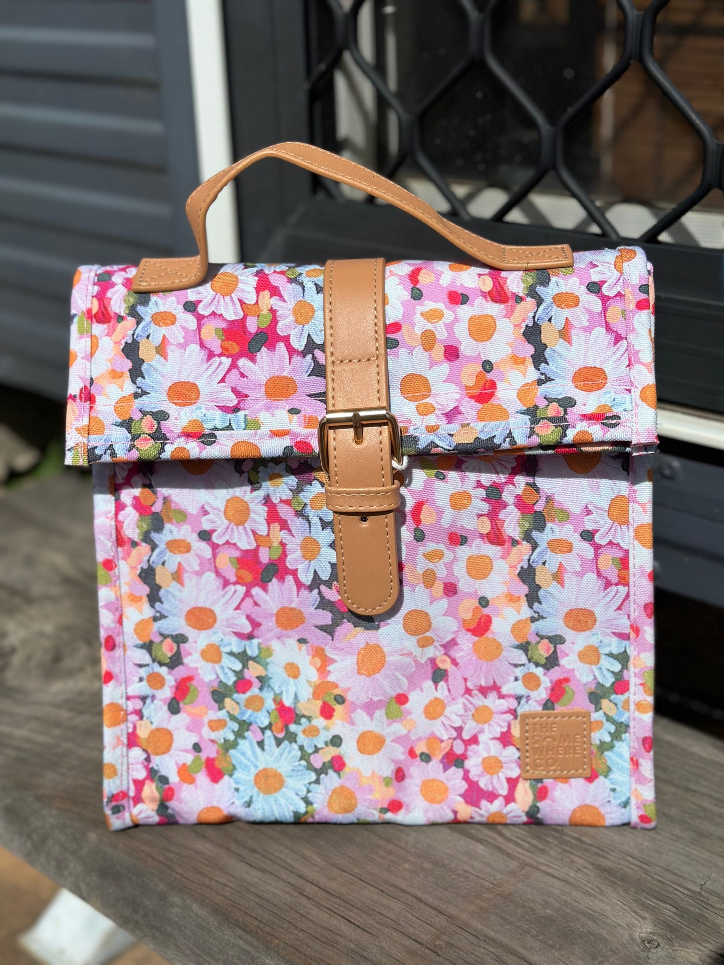 The somewhere co luxe lunch satchel