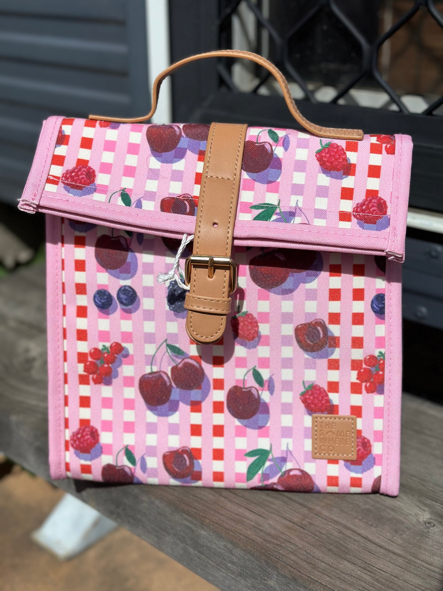 The somewhere co luxe lunch satchel