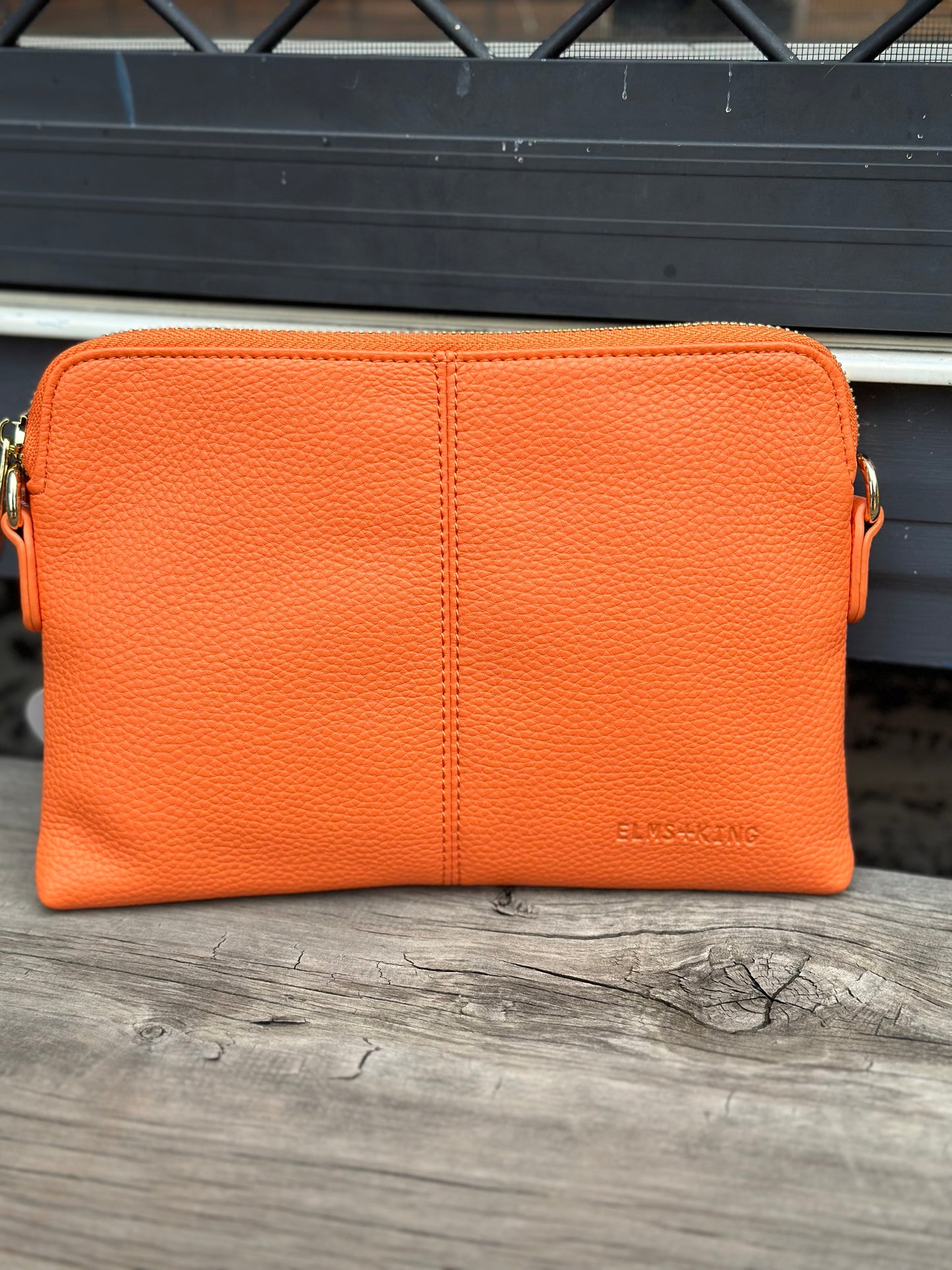 Elms and King wallet with strap