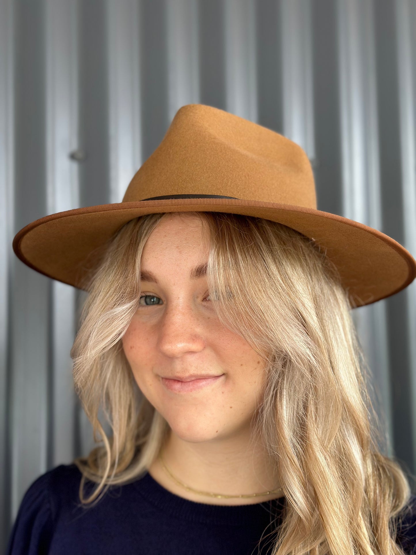 Before dark felt hat