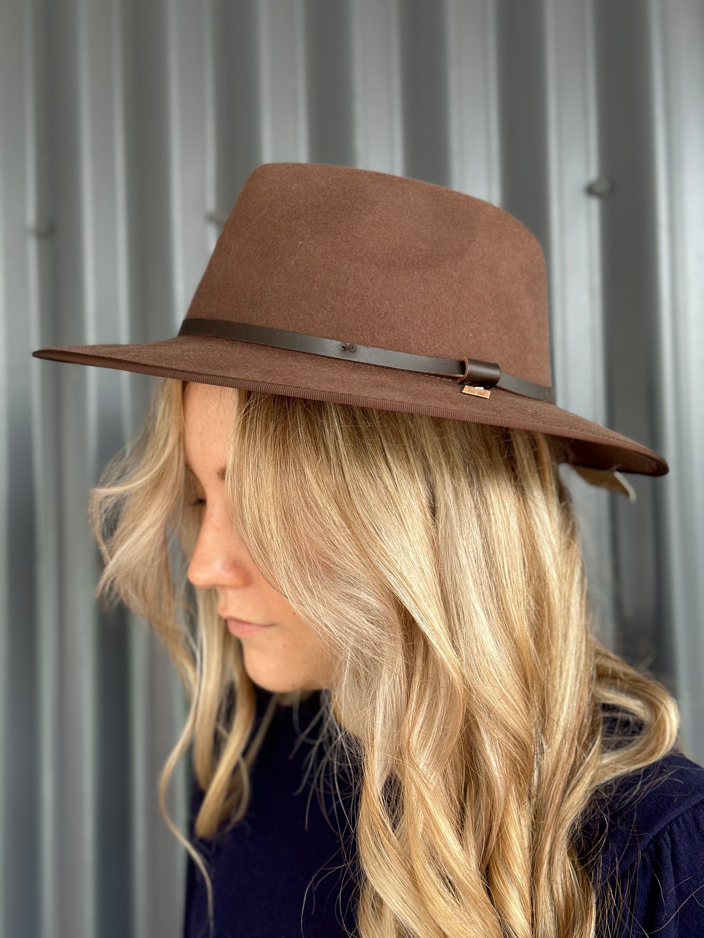 Before dark felt hat