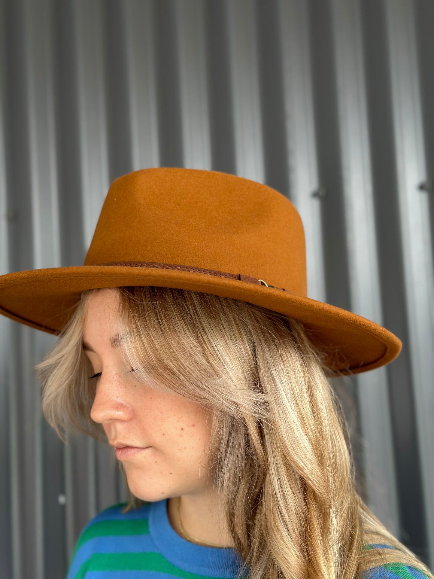 Wool felt hat- Rhiannon