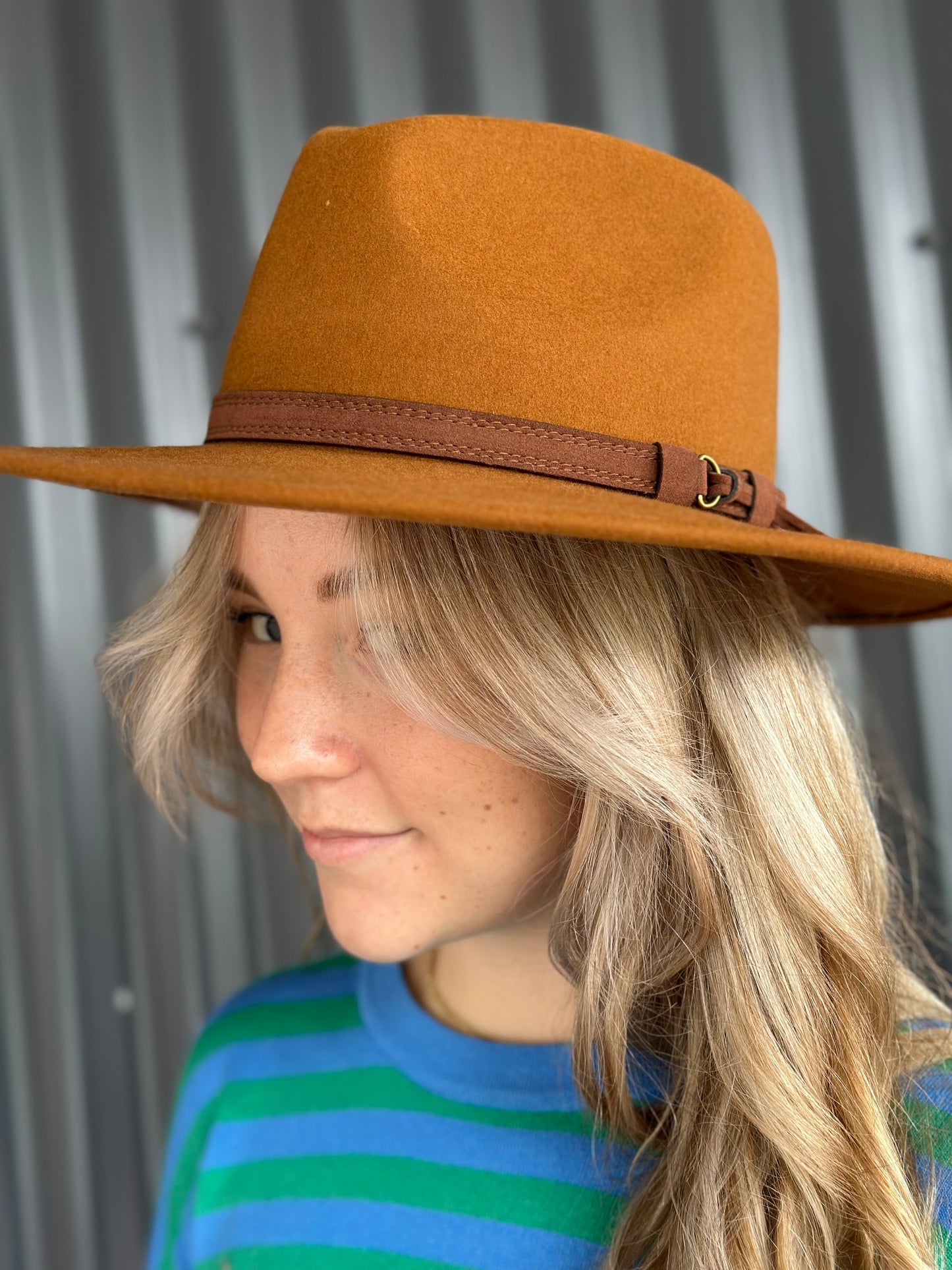 Wool felt hat- Rhiannon