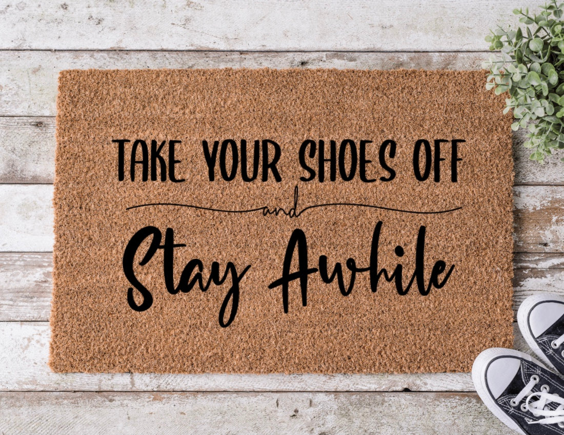 Outside door mats