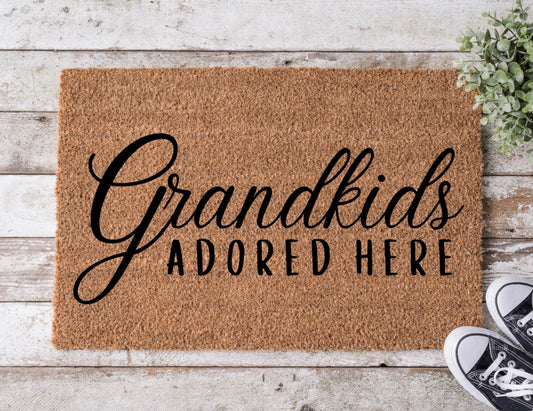 Outside door mats