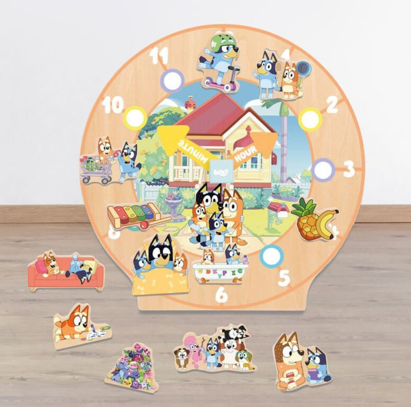 Bluey Wooden Games