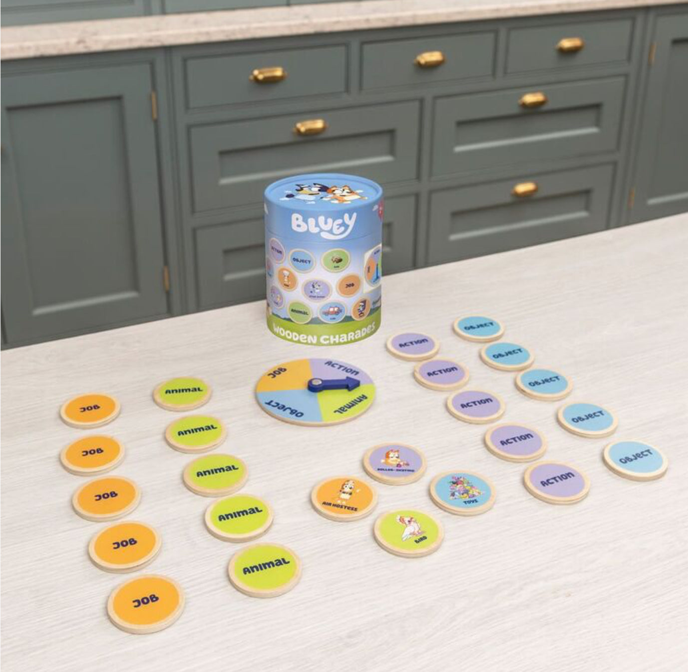 Bluey Wooden Games
