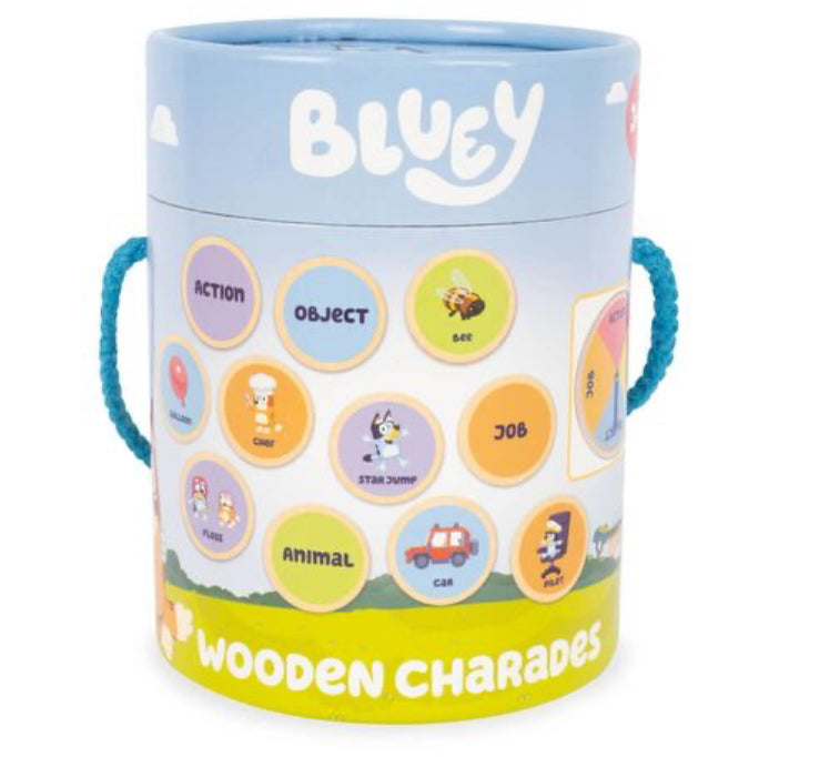Bluey Wooden Games
