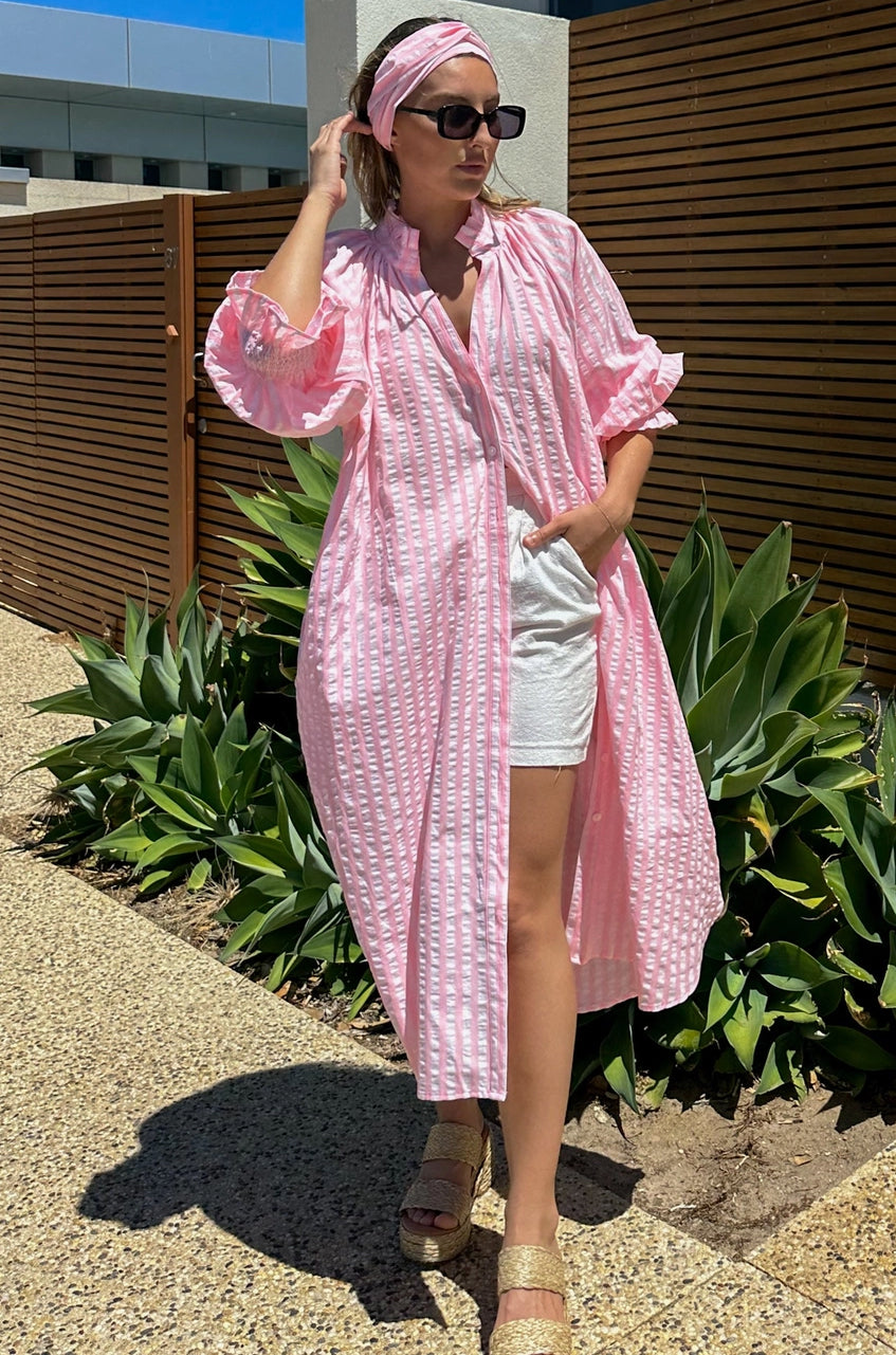 KIIK luxe shirt dress