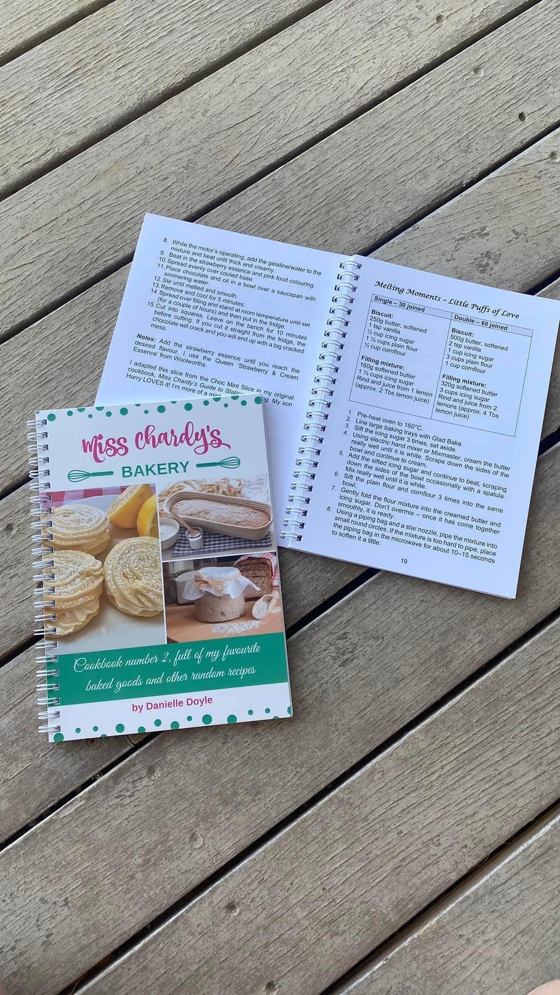 Miss Chardy cook books