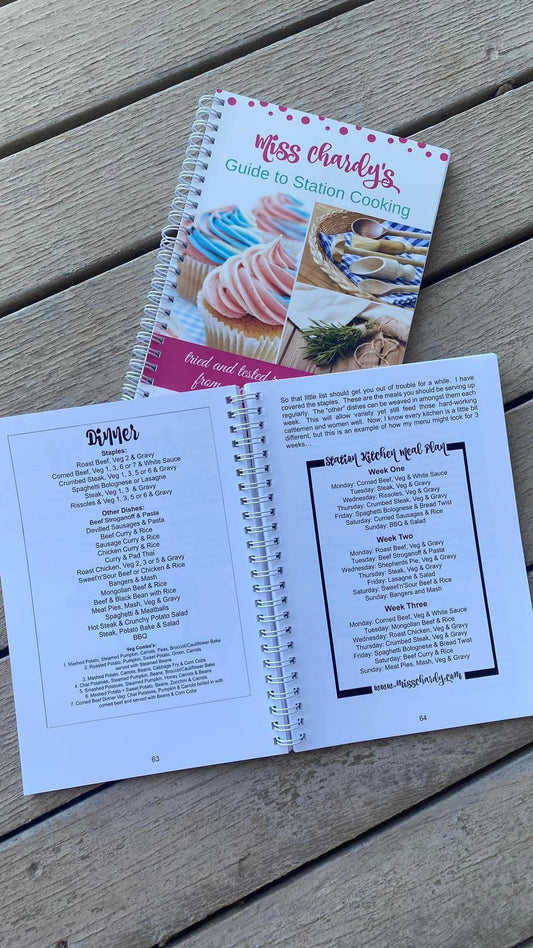 Miss Chardy cook books