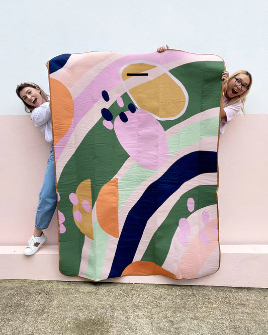 The Somewhere co luxe picnic rug