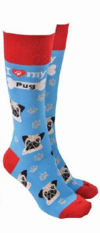 I love my dog sock society