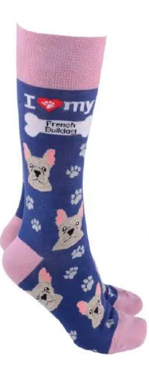 I love my dog sock society