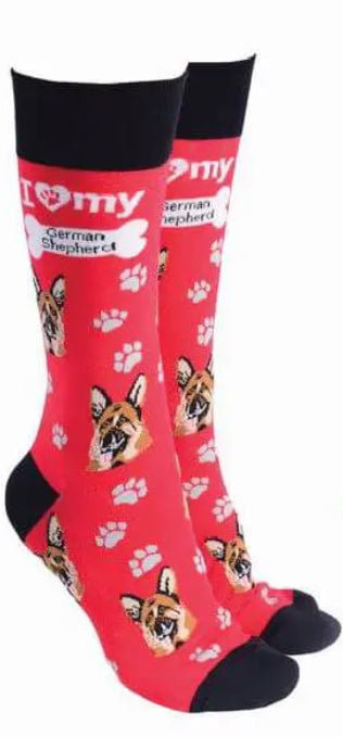 I love my dog sock society