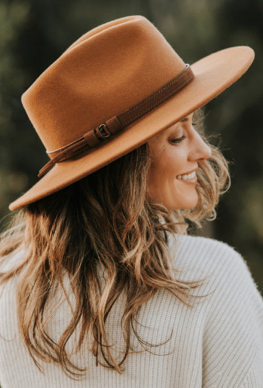 Wool felt hat- Rhiannon