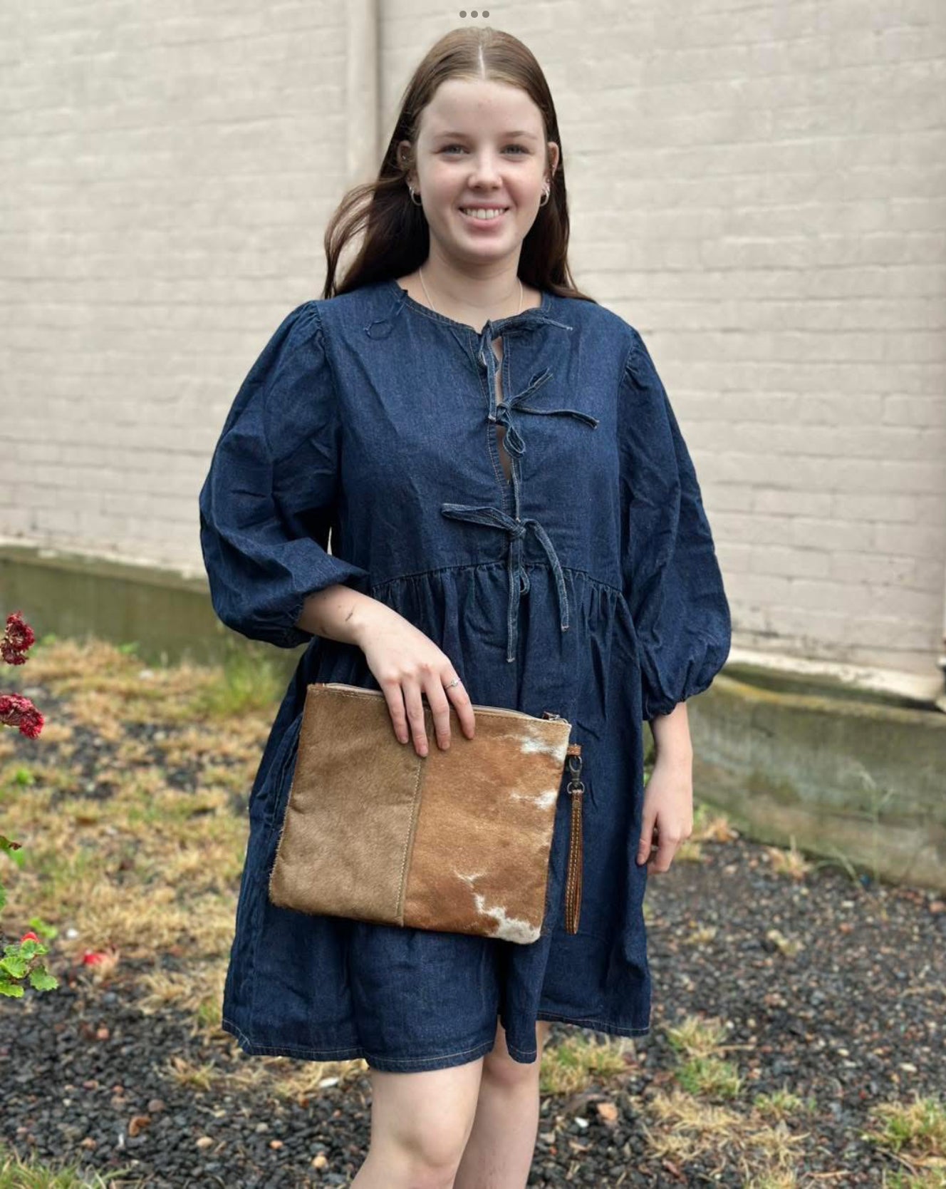 Lena denim dress
