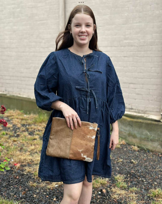 Lena denim dress